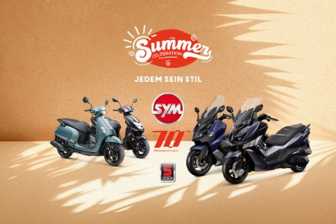 Roller und Motorräder SYM | SYM Schweiz 